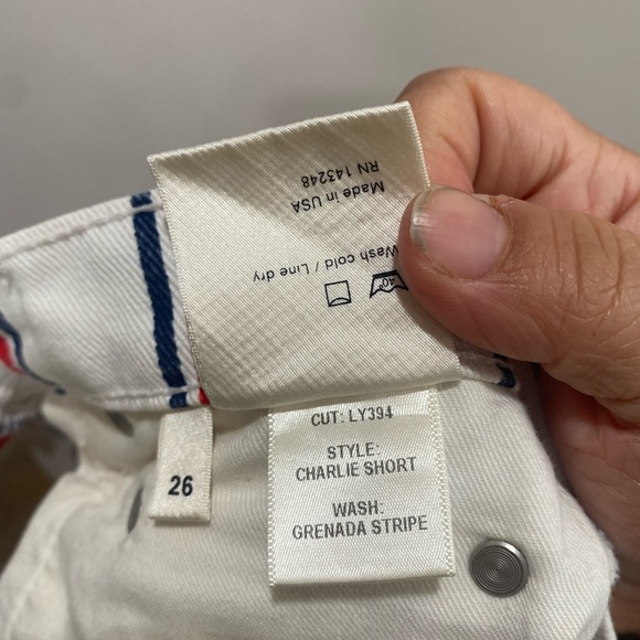 REFORMATION Charlie Shorts Grenada Stripe - Picture 5 of 6